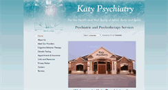 Desktop Screenshot of katypsychiatry.com