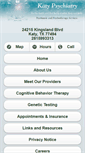 Mobile Screenshot of katypsychiatry.com